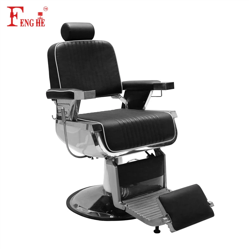 Kromirana brijačka stolica